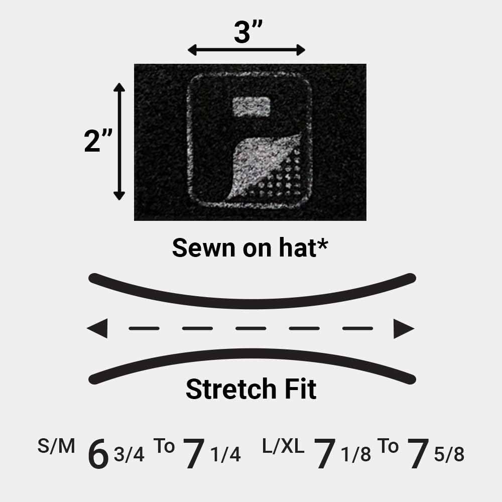 Tactical Hat | Flexfit Delta Curved Bill Cap | Seamless, Sweatproof, Fitted | 2x3 inch Hook & Loop to Attach Morale Patches - Image 4