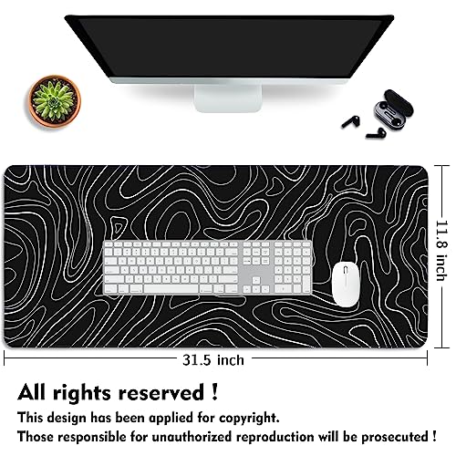 UJoowalk Topographic Gaming Mouse Pad