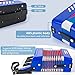Accordion, 17 Keys Piano Accordion 8 Bass with Straps for Beginners Kids Student Educational Musical Instrument (Blue)