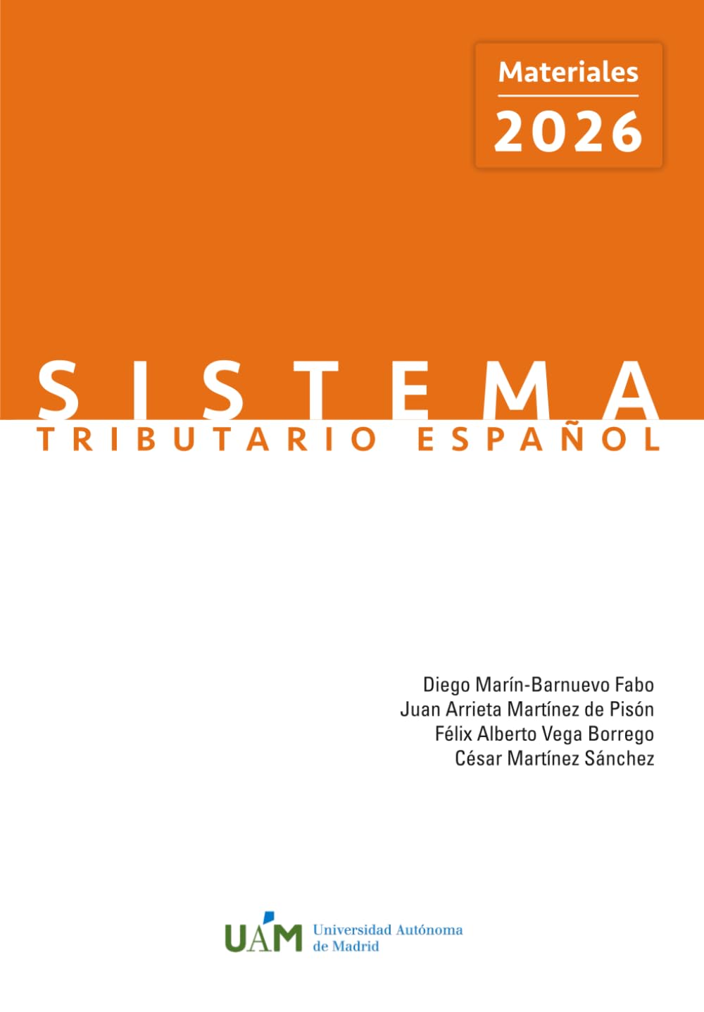 Sistema Tributario Español. Materiales 2026