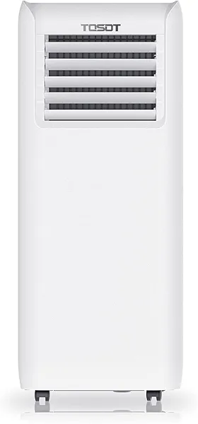 TOSOT 9,500 BTU Air Conditioner, Easy Install, Quiet 3-in-1 Portable AC, Dehumidifier, Fan, 300 Sq Ft, Aovia Series, White