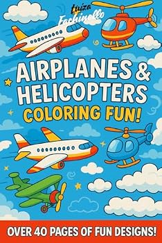 Paperback Airplanes Aircraft and helicopters: for coloring fun Book
