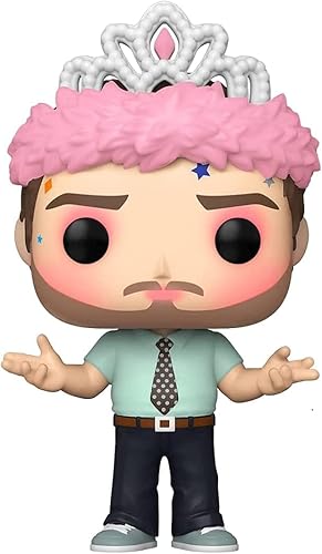 Miniatura 1 de Funko POP TV: Parks and Rec - Andy como la princesa Rainbow Sparkle, multicolor (56166)