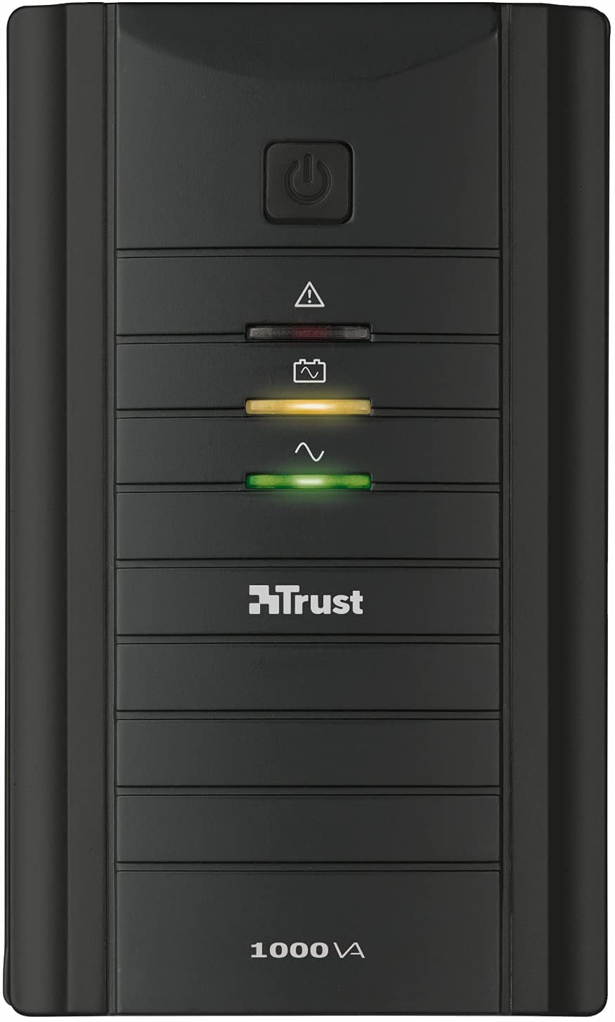Trust Oxxtron Gruppo di Continuità 1000 VA, Nero