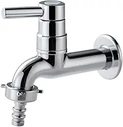 Torneira para Jardim e Tanque, ABS, com Bico para Mangueira, Lavanderia