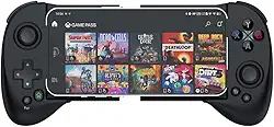 ShanWan Controlador de Jogo Móvel para Android com 4 Botões de Mapeamento, Gamepad Sem Fio Bluetooth Projetado para Xbox Game Pass Ultimate, Steam Link, Geforce Now (Para Android, Preto)