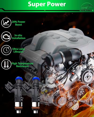 image for SZKAIDAG Fuel Injectors 4.0L Fits For:-Ford For:-Mustang 05-10 Ranger 