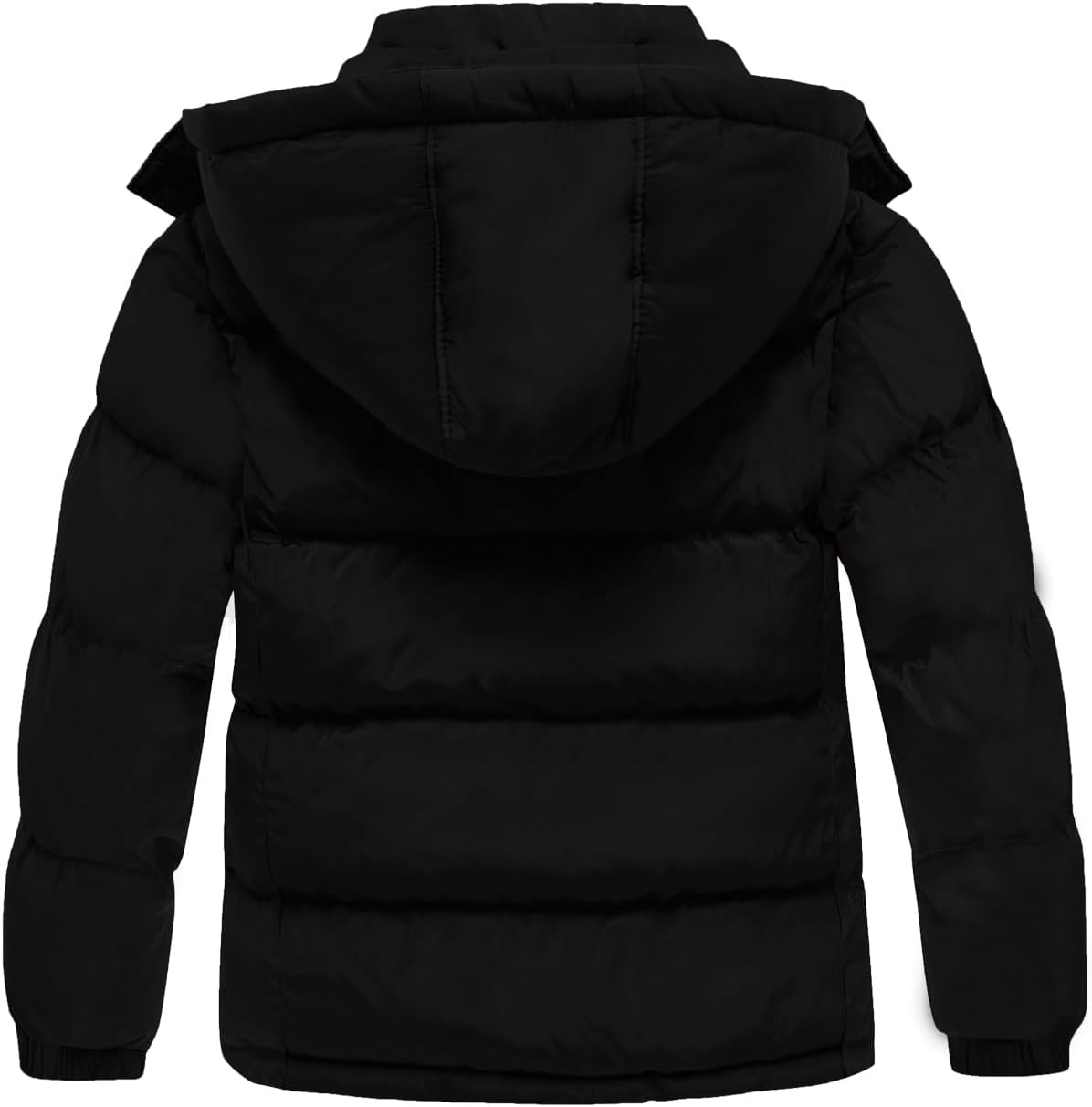 wantdo Boy's Winter Coat Warm Puffer Jacket Waterproof Parka with Hood - Image 3