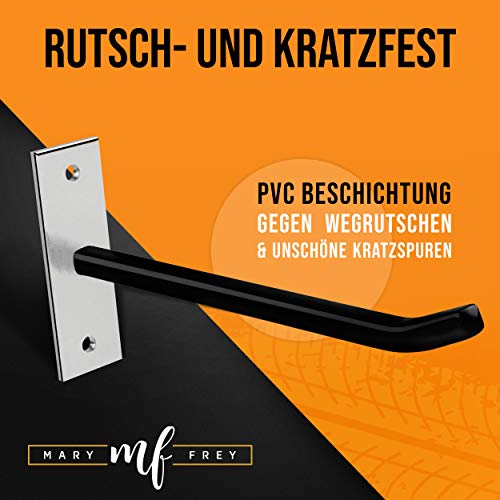 Reifen Wandhalterung von Mary Frey – Felgenhalterung für Wandmontage