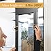 Hakuna Pets Black Glass Patio Pet Door for Sliding Glass Doors, Small | Min Height 77.2” – 83.5”, Damage-Free or Permanent Installation, Durable Aluminum Frame, Locking Panel Included