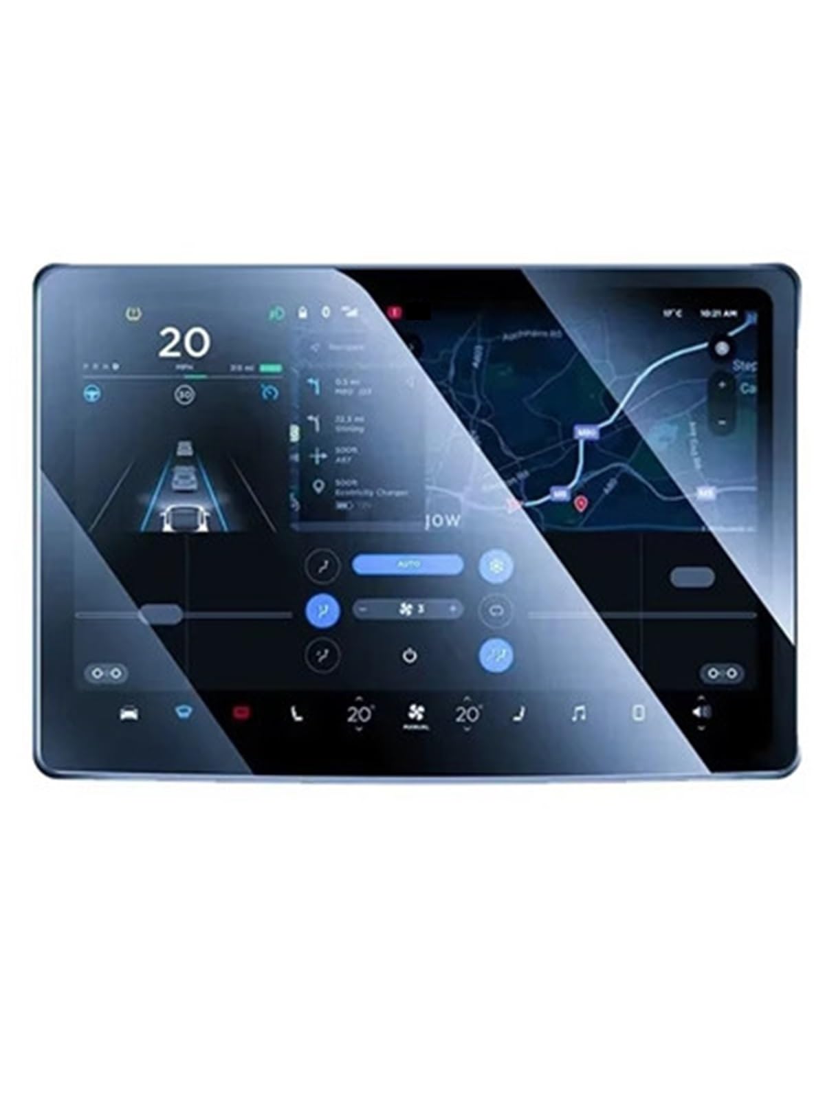 Displayschutzfolie Kompatibel Mit Tesla Für Model Y Juniper