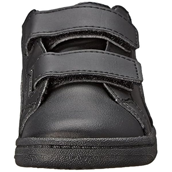 PUMA Smash läder V barn sneaker (spädbarn/småbarn/litet barn), Vit stark blå