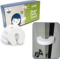 Vista 7 de Wittle Protector de pellizco para dedos, tope de puerta a prueba de bebés con espuma suave y duradera, evita que las puertas se golpeen, evita