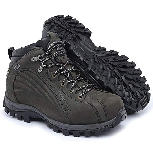 Macboot Bota Adventure Cano Alto Waterproof Fenix 02 Unissex Preto (Grafite), 42