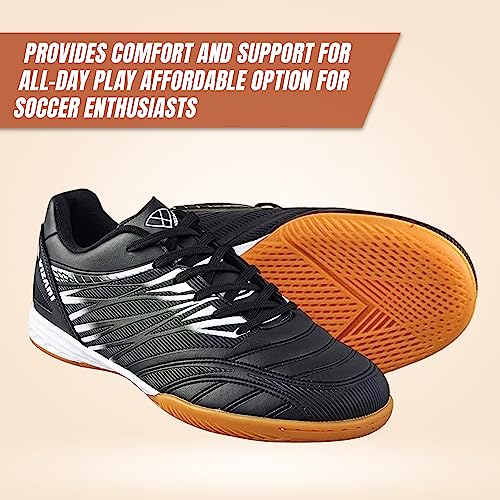 image for Vizari Men's 'Valencia' in Indoor Soccer/Futsal Shoes for Indoor and F