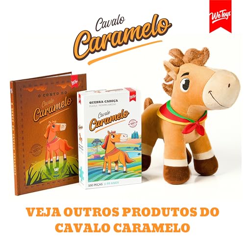 Cavalo Caramelo - Pelúcia