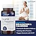 5-HTP Formula for Stress Relief and relaxation support for Teens and Adults with 5-HTP, L-Theanine, Vitamin B6, Vitamin B12, Magnesium - Doctor Formulated - Magnesium Stearate Free - 60 capsules.