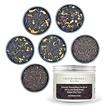 Black Tea Sampler Set, 10 Ounce - Assorted Variety Black Tea Box with Herbal, Fruit and Spices Loose Leaf Tea Blends, 6 Samplers by Prime Tea Black Tea #1