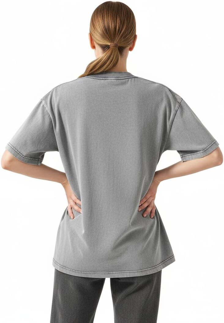 Barbell Vintage Gym Shirt for Women Lightweight Breathable Soft Fabric Workout Fitness Running Hiking Outdoor Activities