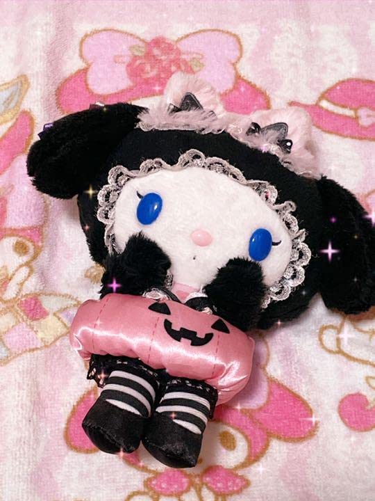 マイメロ マスコット　黒猫　ハロウィン マイメロディ マイメロ ハロウィン マスコット サンリオ 黒猫