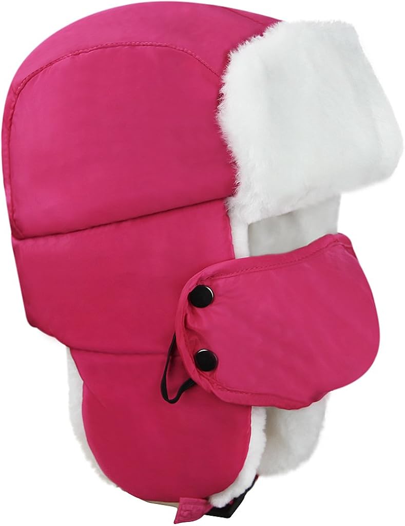 Miniatura 4 de Starsouce Sombrero de invierno para niños Ushanka con solapa para orejas con cubierta de forro polar térmico