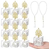 Yinkin 12 Set Ramadan Eid Gifts Bulk Muslim Prayer Beads Eid Mubarak Party Favors Gifts Islamic Party Supplies 99 Beads Religious Jewelry Favors for Ramadan Wedding Islamic Festival Birthday
