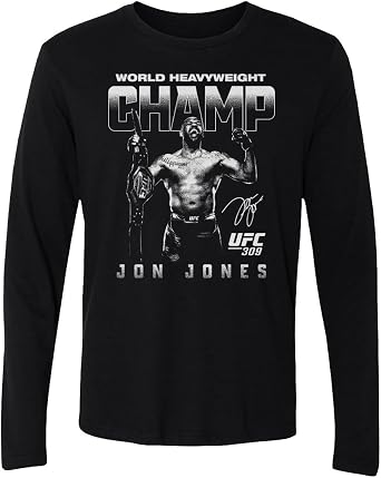 500 LEVEL UFC Jon Jones UFC 309 Champ Mens Long Sleeve T-Shirt