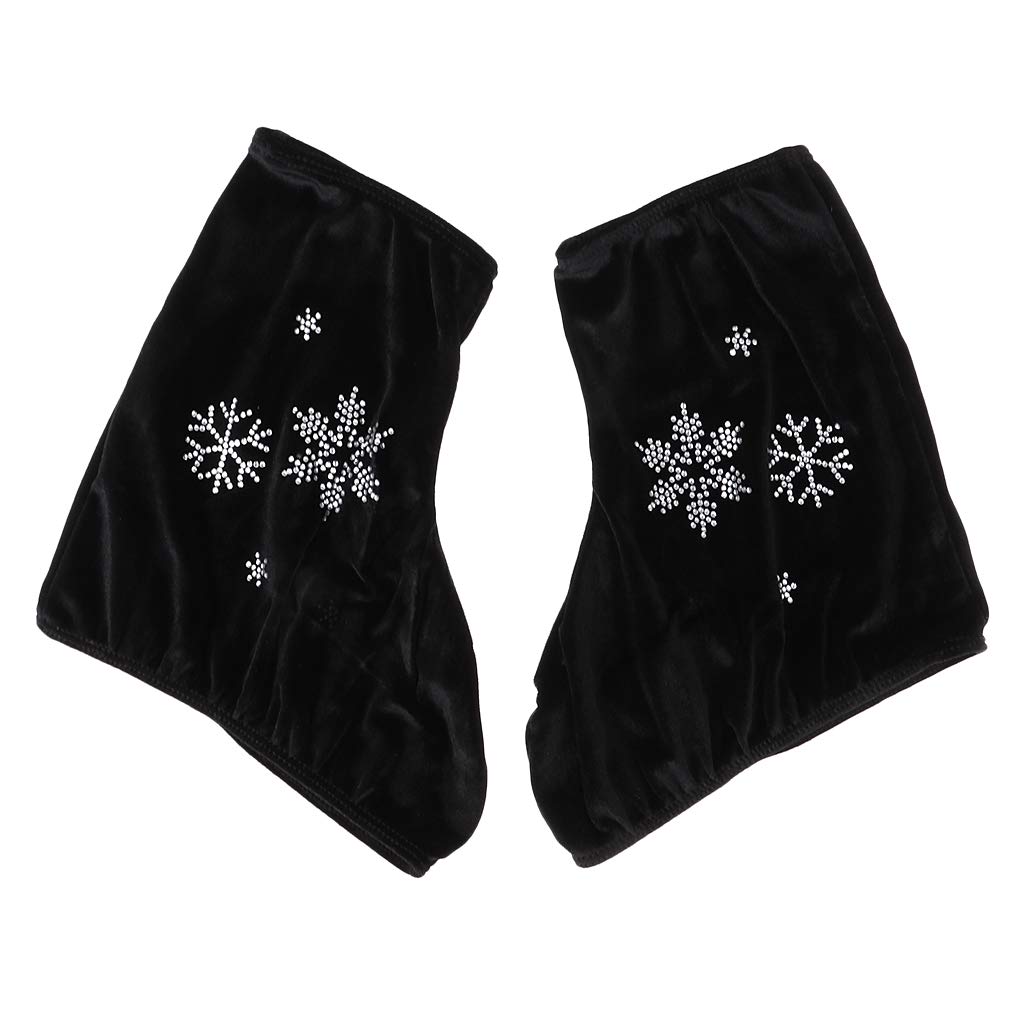 perfk 2 PCS Copertura a Rotelle, Pattinaggio Accessori, Nero-M
