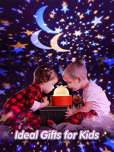 Pikoy Night Light For Kids+15 Films+Sound Machine For Kids Night Light Projector,Rotation Light Projector For Bedroom,Remote+Rechargeable Toddler Night Light,Kawaii Unicorn Gifts For Girls Night Light thumb #8