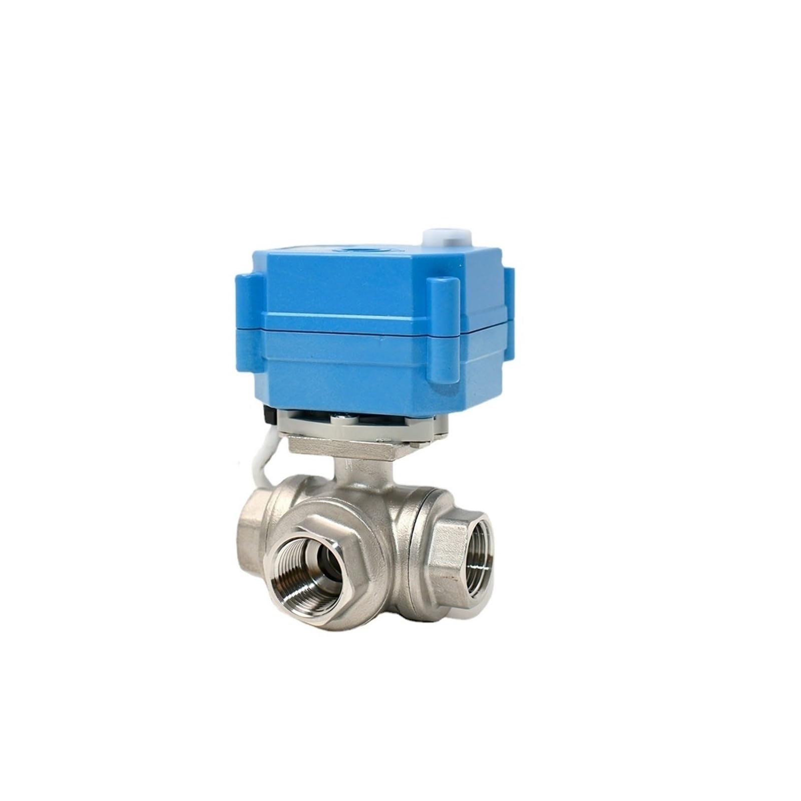 Vanne à Sphère, Vanne À Boisseau Sphérique DN20 3/4quot Acier Inoxydable Vanne À Boisseau Sphérique Motorisée À Deux Voies Vanne À Eau Électrique