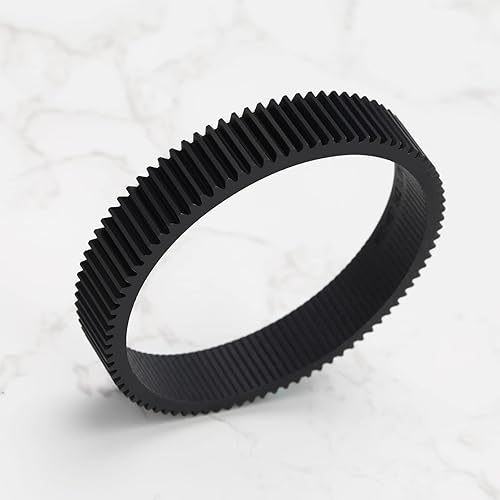 Miniatura 5 de Anillo de engranaje de enfoque sin costuras para lente de 2.913-3.150in de diámetro, anillo de enfoque estándar 0.8 Mod 360, engranaje de enfoque de