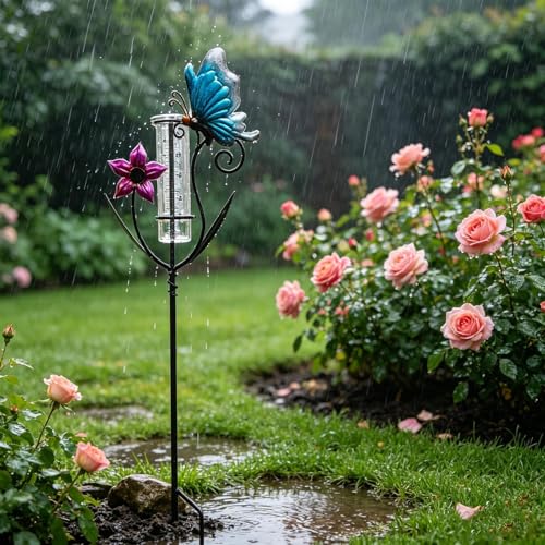 Pluviomètre pour éviter le surarrosage et décorer votre pelouse - 4
