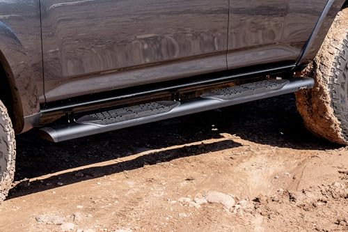 Estribos ovalados de aluminio negro 5in para 2010-2024 4Runner miniatura 7