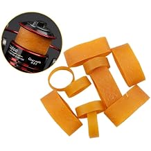 50pcs Elastic Band Line Holder for Spinning Reel | Fixed Point Casting Assist Strap for Surf Fishing Boat Rod Rock Fishing Speed Clip Rig Casting Accessory