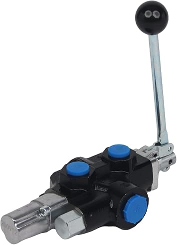 Chief Compact Hydraulic Log Splitter Control Valve Auto Return Detent, 18 GPM, 3/4 NPT Inlet/Outlet, 1/2 NPT Work Ports, 3625 PSI, Tandem Center, Lightweight 5lb Design Part Number 220997