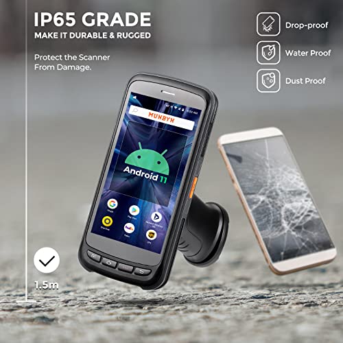 Munbyn MU-IPDA087P-2D Android Barcode Scanner Full Screen thumb #5