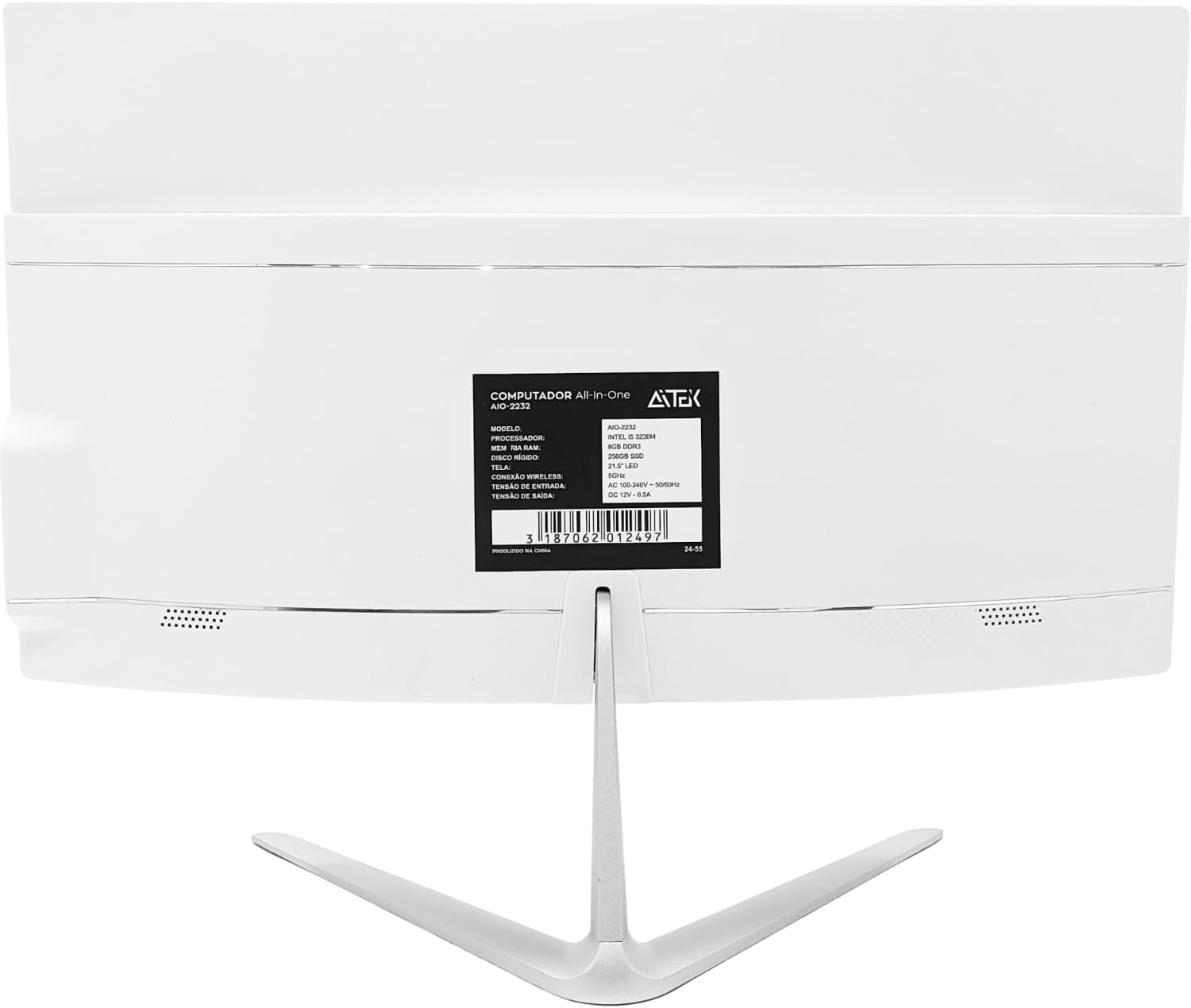 Computador All in One Aitek 21.5" Full HD LED 60Hz Intel Core i5 256GB SSD 8GB RAM HDMI - Para Trabalho e Entretenimento