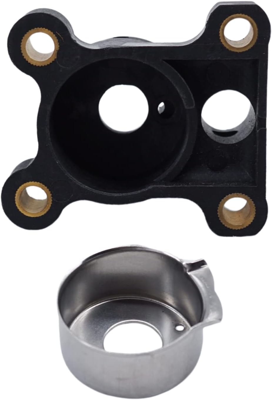 394711 Water Pump Impeller Kit with Housing for Johnson Evinrude 8 to 15 HP 2 & 4 Stroke 1974 and Later Outboard Include 386084 Impeller, Replaces 0394711