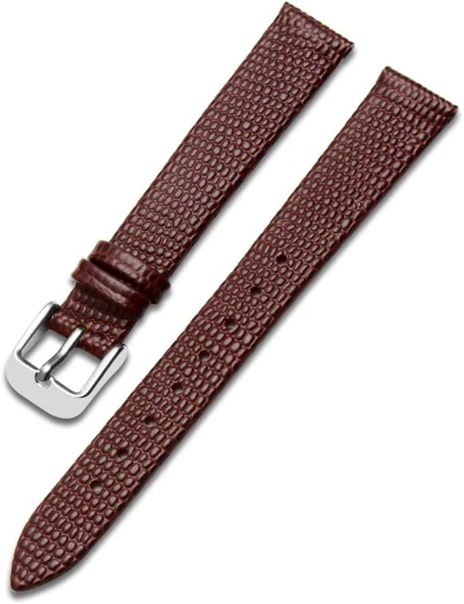 Leather Watch Band Fit For Movanta Museum 060680 Lizard Pattern Men Women 15 Watch Bracelet 21mm Cow Leather Watch Strap