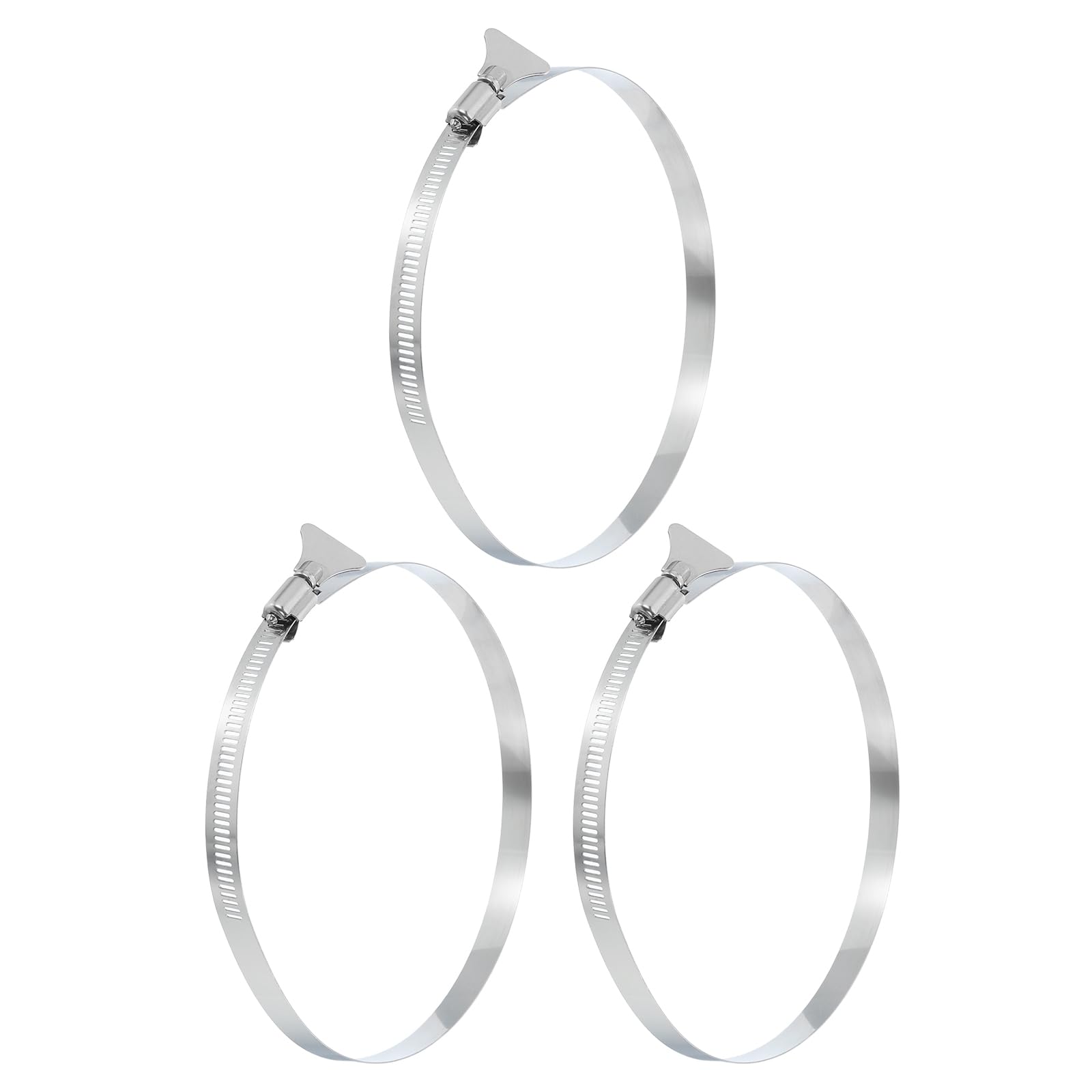 100 Pcs Stainless Steel Worm Drive Hose Clamps - 3/4" To 1" Range For Fuel Lines & Hoses 13 thumbnail image