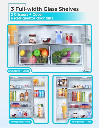 BLACK+DECKER 16 Cu.Ft. French Door