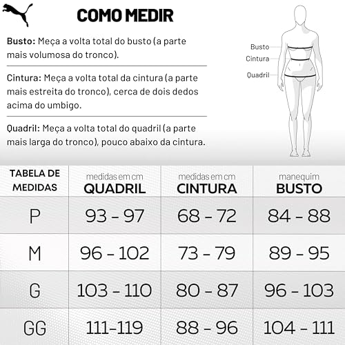 MAIÔ CLASSICO PUMA| Maiô Clássico Proteção UV50+ Feminino Adulto | Marinho | G