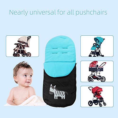 Chancelière poussette universelle chaude et imperméable hiver - 7