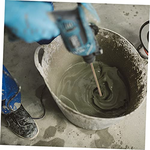 Bâtonnets mélangeurs pour perceuse, tiges de brassage anti-rouille durables pour ciment - 5
