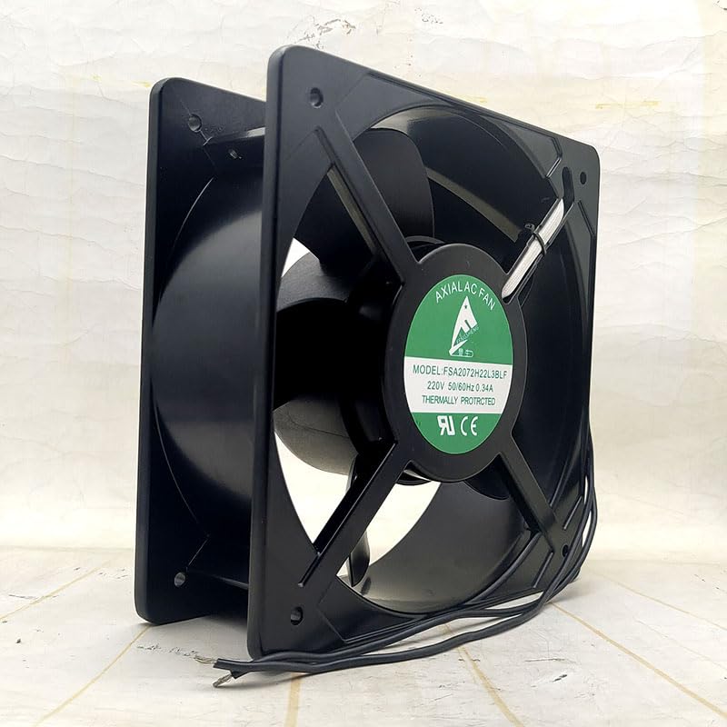 FSA2072H22L3BLF 220V 20572 0.34A high air volume high temperature resistant aluminum frame axial fan