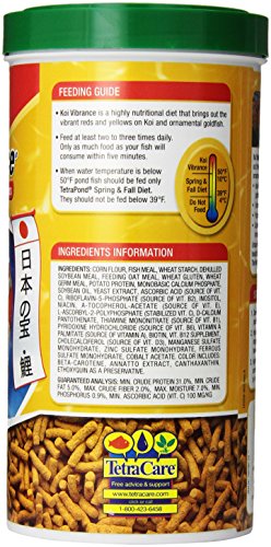 TetraPond Koi Vibrance 4.94 Ounces, Soft Sticks, Floating Pond Food (16359) - Image 4