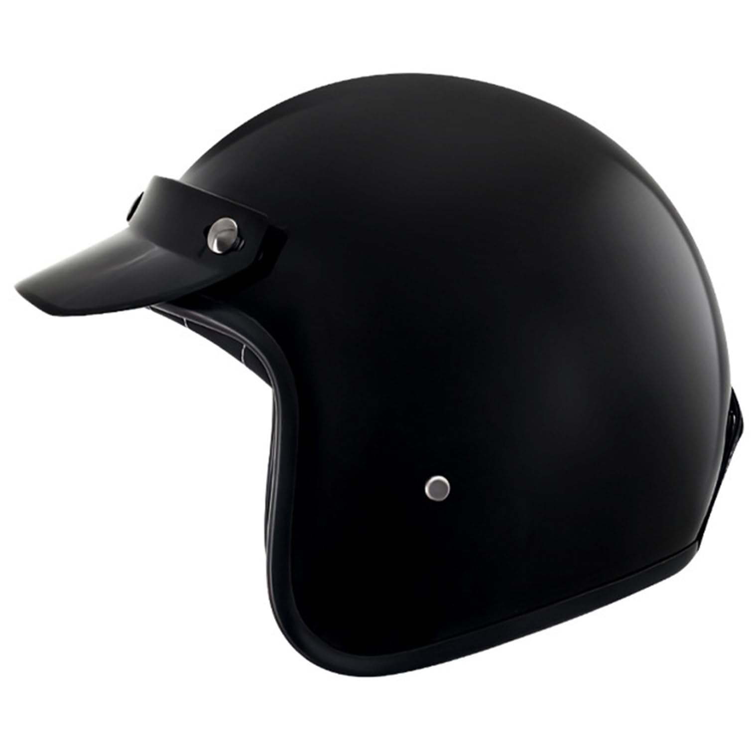 Casque demi-casque de moto léger et ventilé pour éviter la chaleur
