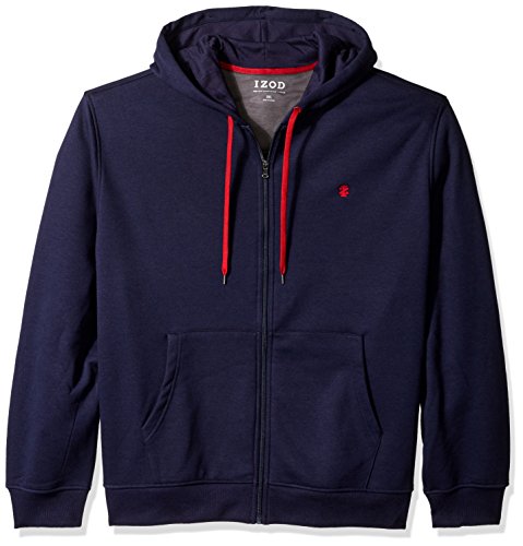 IZOD Men's Big and Tall Advantage Performance Solid Fleece Hoodie