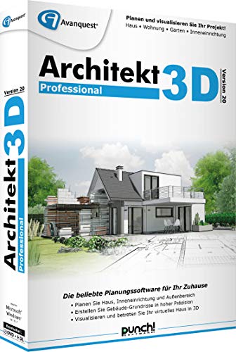 Preisvergleich Produktbild Architekt 3D 20 Professional