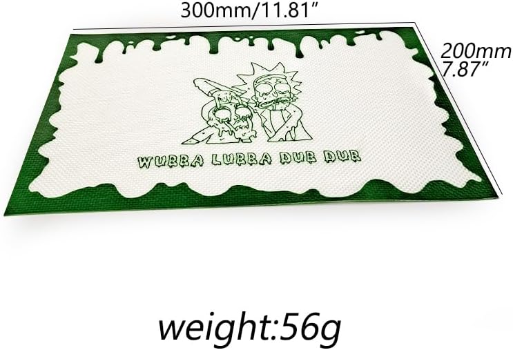 20X30cm Green Rectangle Silicone Mat Pad Non Stick Silicone Mats 1pcs+1Tool